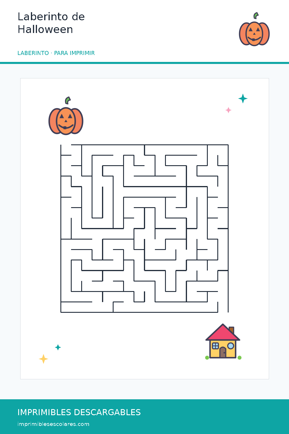 Laberinto de Halloween