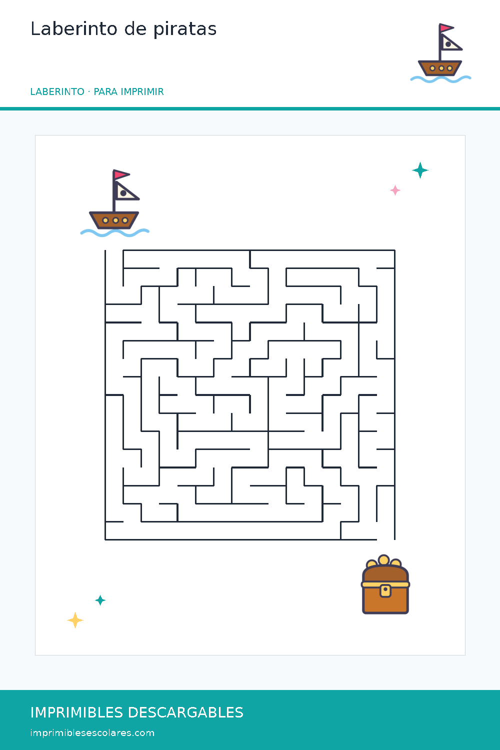 Laberinto de piratas